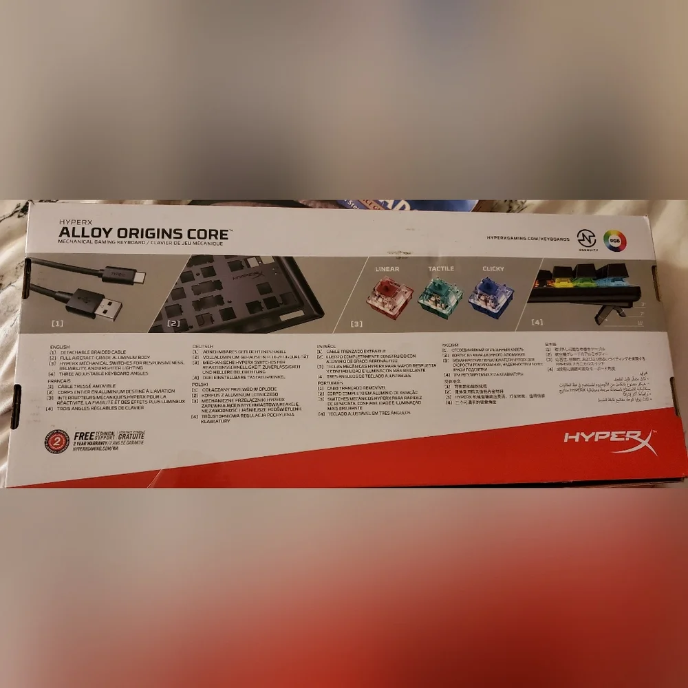 Hyper x gaming keyboard